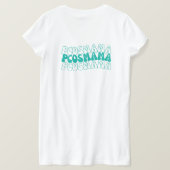 PCOS MAMA Polyzystisches Ovarialsyndrom Mutter Unt T-Shirt (Design Rückseite)