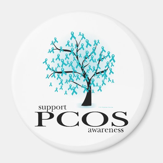 PCOS Tree Magnet (Vorne)