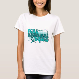 PCOS WARRIORS SQUAD Polyzystisches Ovarialsyndrom T-Shirt