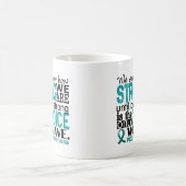 PCOS, wie stark wir sind Kaffeetasse (Mittel)