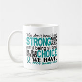 PCOS, wie stark wir sind Kaffeetasse (Links)