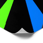 PCowboy-Regenbogenposter Poster (Ecke)