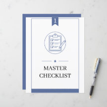 PCS-Kommandocenter-Binder Master-Checkliste