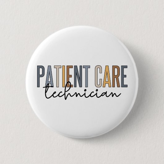 PCT-Geschenke für den Patienten-Betreuer Button (Vorderseite)