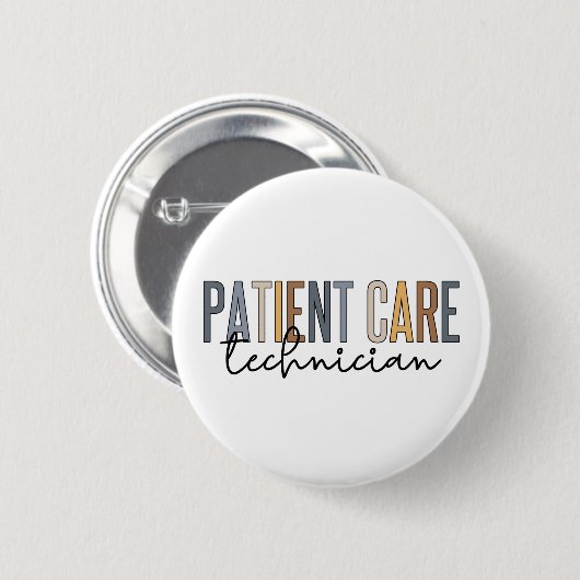 PCT-Geschenke für den Patienten-Betreuer Button (Vorne & Hinten)