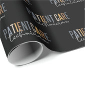 PCT-Geschenke für den Patienten-Betreuer Geschenkpapier (Rolleneckpunkt)