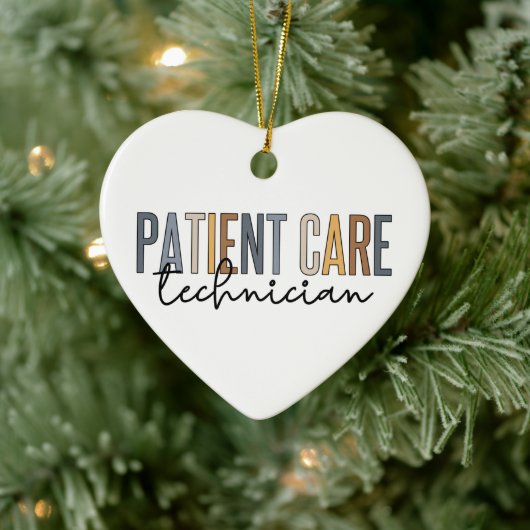 PCT-Geschenke für den Patienten-Betreuer Keramik Ornament (Baum)