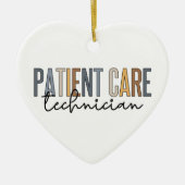 PCT-Geschenke für den Patienten-Betreuer Keramik Ornament (Vorne)