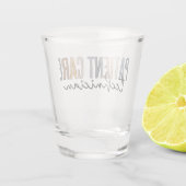 PCT-Geschenke für den Patienten-Betreuer Schnapsglas (Rückseite)