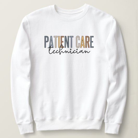 PCT-Geschenke für den Patienten-Betreuer Sweatshirt (Design vorne)