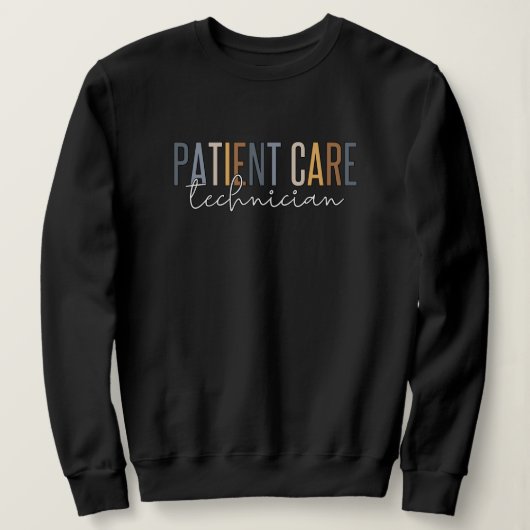 PCT-Geschenke für den Patienten-Betreuer Sweatshirt (Design vorne)
