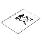 PCT - Pacific Wappen Trail Spiral Foto Notebook Notizblock (Linke Seite)