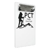 PCT - Pazifischer Wappen Mini Klemmbrett (Schrägansicht)