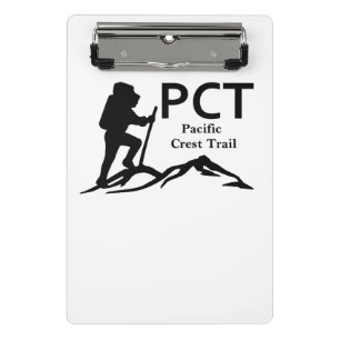 PCT - Pazifischer Wappen Mini Klemmbrett