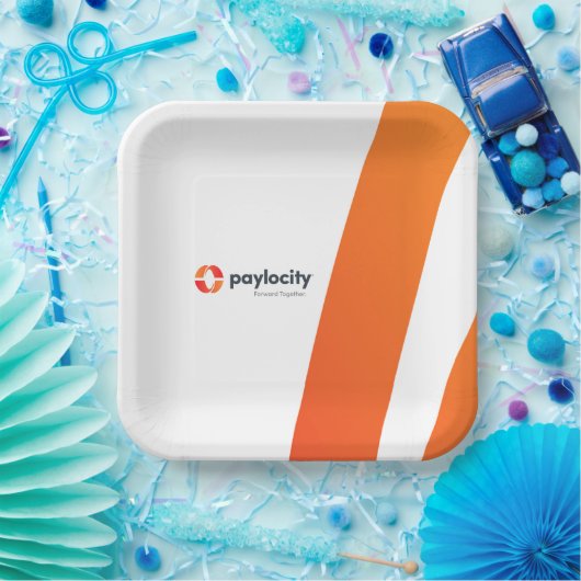 PCTY Paper Teller, 9" Square Paper Plate Pappteller (Party)