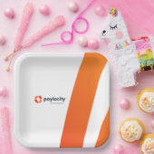 PCTY Paper Teller, 9" Square Paper Plate Pappteller (Party)