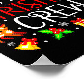 Pcu Nurse Christmas Crew Matching Xmas  Poster (Ecke)