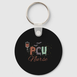 Pcu Nurse Halloween Retro Krankenpflege Progressiv Schlüsselanhänger
