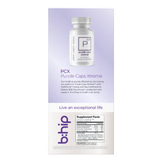 PCX Purple Caps Xtreme Werbekarte