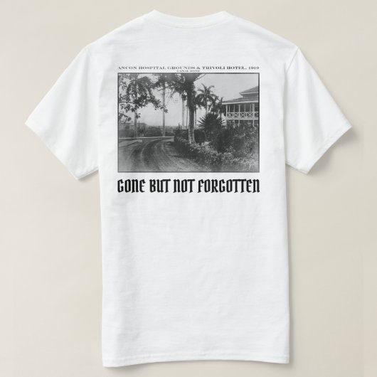 PCZ, Ancon/Gorgas Hospital T-Shirt (Design Rückseite)