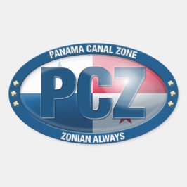 PCZ - Panamakanal-Zone: Zonian Always, Aufkleber