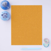 pd11 ORANGE GOLD GLITZER DOTS PATTERN BACKGRUNDS Flyer (Einzeln)