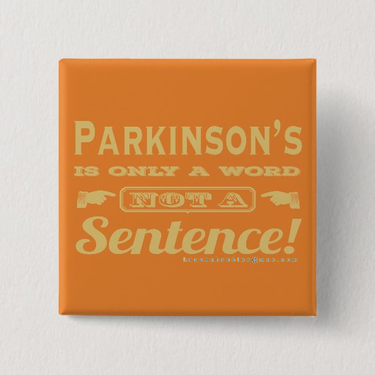 PD ist nur ein Word Gold Button (Vorderseite)