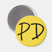 PD Magnet (Vorderseite/Rückseite)