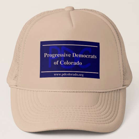 PDC Fernlastfahrer-Hut Truckerkappe (Vorderseite)