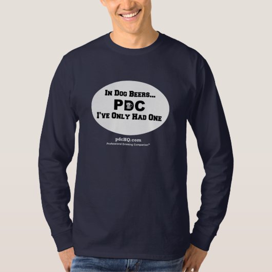PDC: In den Hundebieren… 2-Sided T-Shirt (Vorderseite)