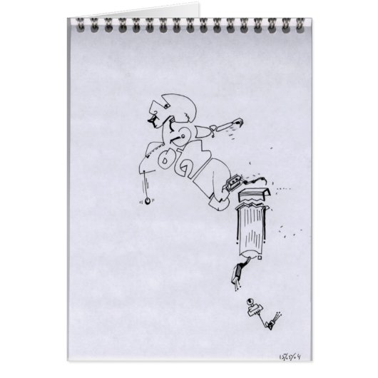 PDD11 Small Weak Drawing Surrealist Collapse Card (Vorne)