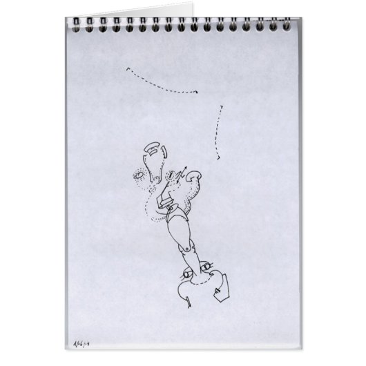 PDD34 Kleine, schwache Zeichnungen Surreal Leg Fac (Vorne)