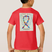 PDD-NOS Awareness Puzzle Ribbon T-Shirt (Rückseite)