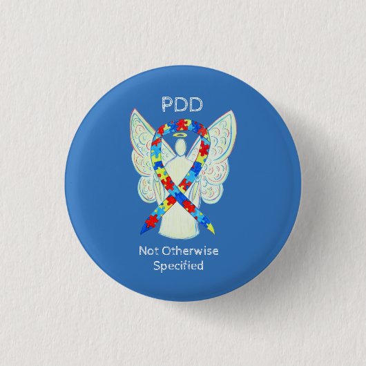 PDD-NOS (nicht anders angegeben) Angel Ribbon-Butt Button (Vorderseite)