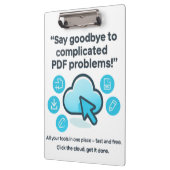 PDF Problems SOLVED! ☁️ Your Free & Fast Toolkit Klemmbrett (Links)