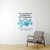 PDF Problems SOLVED! ☁️ Your Free & Fast Toolkit Wandteppich (Beispiel)