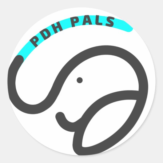 PDHPals Sticker (Vorderseite)