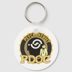PDOC LOGO PSYCHIATRIST SCHLÜSSELANHÄNGER