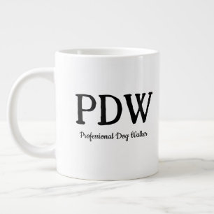 PDW Jumbo-Tasse