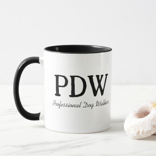 PDW TASSE (Mit Donut)
