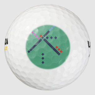 PDX Airport Carpet Golfball