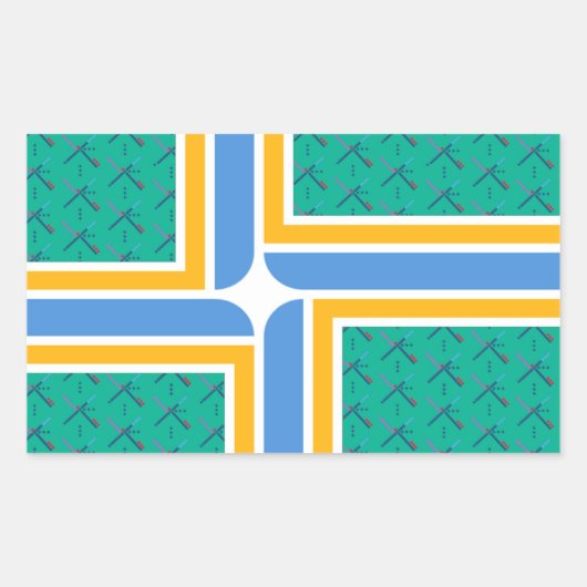 PDX Airport Carpet - Portland Sticker (Vorderseite)