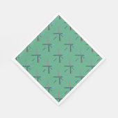 PDX Airport Carpet Serviette (Ecke)