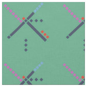 PDX Airport Carpet Stoff (Nahaufnahme)
