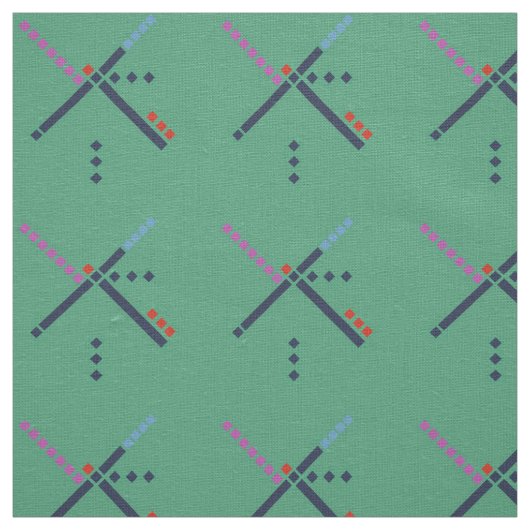 PDX Airport Carpet Stoff (Muster)