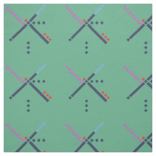 PDX Airport Carpet Stoff (Muster)