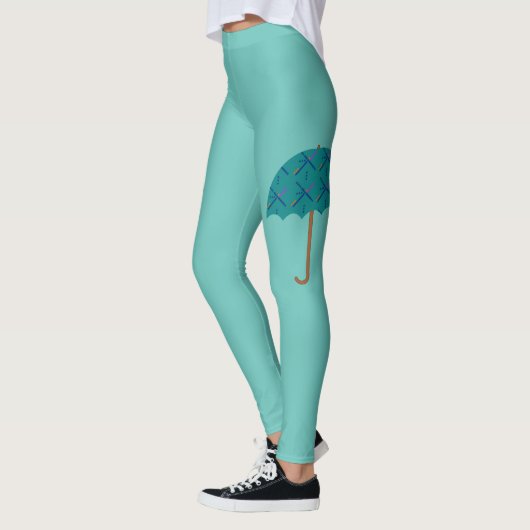 PDX Airport Carpet Umbrella Leggings (Links)