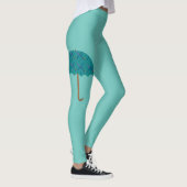 PDX Airport Carpet Umbrella Leggings (Rechts)