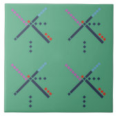 PDX Flughafen Carpet x 4 Fliese (Vorderseite)