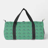 PDX-Flughafen-Teppich Duffle Bag (Vorderseite)